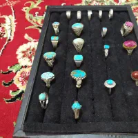 انگشترفیروزه ویاقوت وعقیق|جواهرات|نیشابور, شهرک اندیشه|دیوار