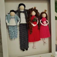 عروسک مکرومه