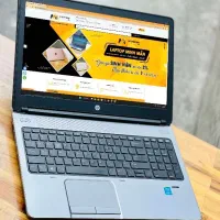 لپ تاپ hp 650 G1 نسل 4 باطری نو موس وکیف اشانتیون