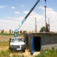 جرثقیل نیسان ۲ تُنی ۱۲ متری و سبد بالابر|خدمات حمل و نقل|بیجار, |دیوار