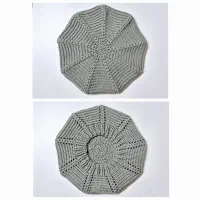 کلاه فرانسوی دستبافت بزرگسال نو