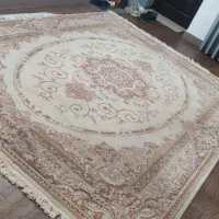 فروش فوری فرش ماشینی ۹متری شاهکار کویر یزد|فرش|آمل, |دیوار