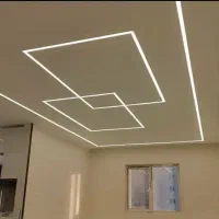 اجرا انواع کناف کاری و نور پردازی