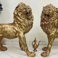 مجسمه دامن بدست برنز برنزی
