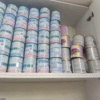 قوطی خالی شیر خشک