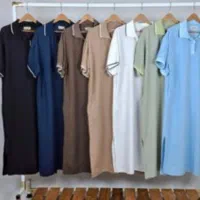 پلوشرت استین سه ربع ساحلی
