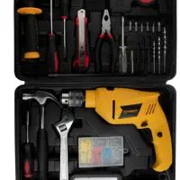 جعبه ابزار کاملاً آکبند شامل همه وسایل ضروریِ منزل