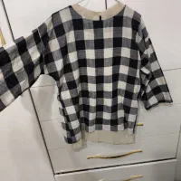 شومیز زیبا چارخونه دو تیکه