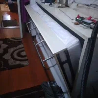 تخت کم جا با تشک تخت نوجوان