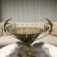 میوه خوری و شیرینی خوری برنجی