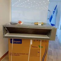 داکت اسپیلت تهویه مطبوع|کولر گازی و فنکوئل|نور, |دیوار