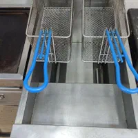 سرخ کن صنعتی و سیب زمینی تنوری