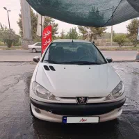 فروش۲۰۶سفید مدل۹۸ کاملا بی رنگ بدون هیچ مشکلی