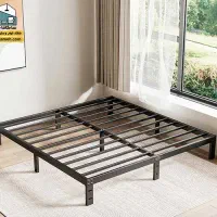 کفی تخت چهار نفره فلزی|تخت و سرویس خواب|فامنین, |دیوار