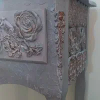 آیینه شمعدان دیواری و ست آیینه کنسول چوب|آینه|ری, فیروزآبادی|دیوار