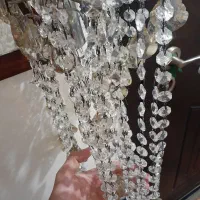 دو عدد لوستر الماسی|لوستر و چراغ آویز|گرگان, |دیوار