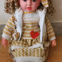 عروسک فانتزی جذاب وکاملا نو همراه با جعبه