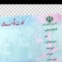 کارت ملی و کارت بانکی بنام میثم توفیق گم شده