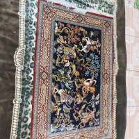 سلام یه فرش تمام ابریشم قدمت ۱۲۰ساله