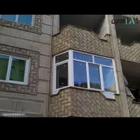 تبدیل پنجره لولایی به ریلی بدون تخریب