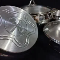 قابلمه استیل چینی کریستال بخارشو بخاری سماور و ...|ظروف سرو و پذیرایی|اصفهان, مرداویج|دیوار