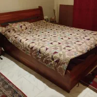 سرویس خواب دو نفره تمام چوب