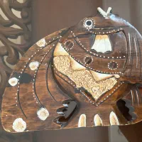 دکوراتیو سه تایی ماهی|مجسمه، تندیس، ماکت|کرج, فاز ۳ مهرشهر|دیوار