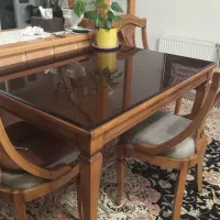 میز صندلی ناهار خوری چوب