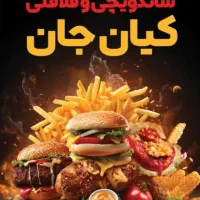 یکنیروی جوان و زرنگ برای کار در ساندویچی