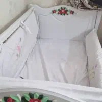 تخت و کمد کودک سفید|تخت و سرویس خواب|تهران, جیحون|دیوار