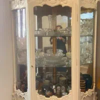 ویترین ۴ طبقه پره ظروف نو و خارجی