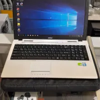 لپ تاپ MSI سفید رنگ... هارد 500 گیگ|رایانه همراه|کرج, عظیمیه|دیوار
