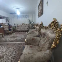 مبل استیل و نهار نخوری ۸ نفره زیبا