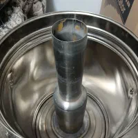 سماور بزرگ صنعتی برنجی