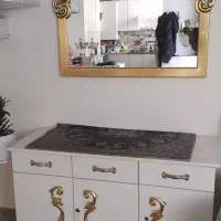 میز کنسول و قاب اینه