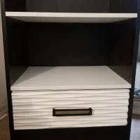 کتابخانه رنگ ونگه و سفید|کتابخانه، شلف، قفسه‌های دیواری|شیراز, تلخ داش|دیوار