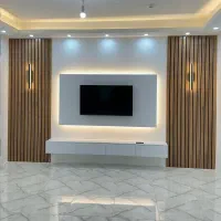 اجرای تی وی وال ترموال باکس کناف ماربل شیت