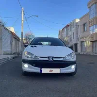 206تیپ 2 سفید فابریک|خودرو سواری و وانت|فسا, |دیوار