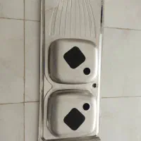 سینک دوقلو|آبچکان و نظمدهنده ظروف|بروجرد, |دیوار