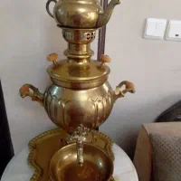 سماوربرنجی زیباو قدیمی