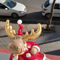 مجسمه ی پلیستر کریستال گوزن قرمز بدون خط وخش|مجسمه، تندیس، ماکت|بروجرد, |دیوار