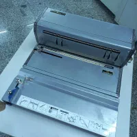 دستگاه سیمی کن مارپیچ سوپربایند فنرزن پانچ کتاب