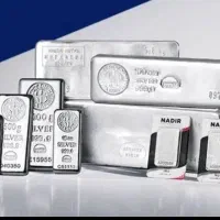 شمش نقره متنوع ترین وزن و برند دلگشا ط۳پ۵۵