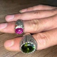 گردنبند وانگشتر نقره