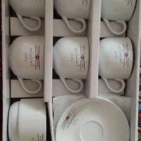 ۳ دست فنجان و بشقاب