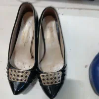 کفش‌|کیف، کفش، کمربند|نیشابور, خط کاشمر|دیوار