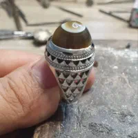 انگشتر مردانه فدیوم استاد روح‌الله قاسمی|جواهرات|بندر دیر, |دیوار