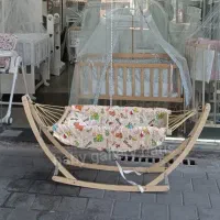 گهواره سنتی مدل قایق تخت کنارمادر مدل قایق تبریز