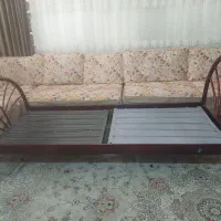 تخت فلزی تک نفره
