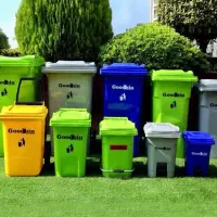 سطل زباله پدال فلزی